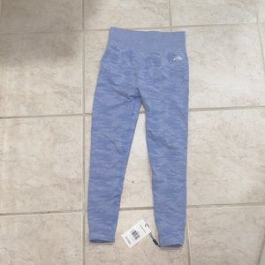 AYBL blue camo leggings